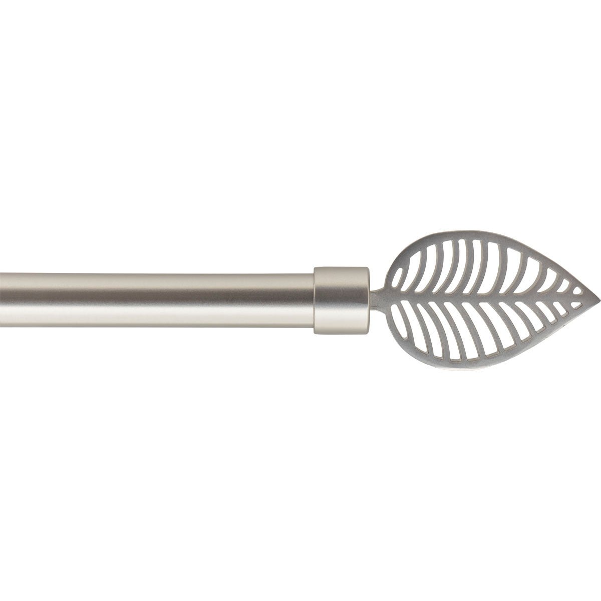Set Galerie Extensibilă 120 - 210 CM Amazonia Φ19MM - Argintiu - Set galerie extensibilă - Softambient