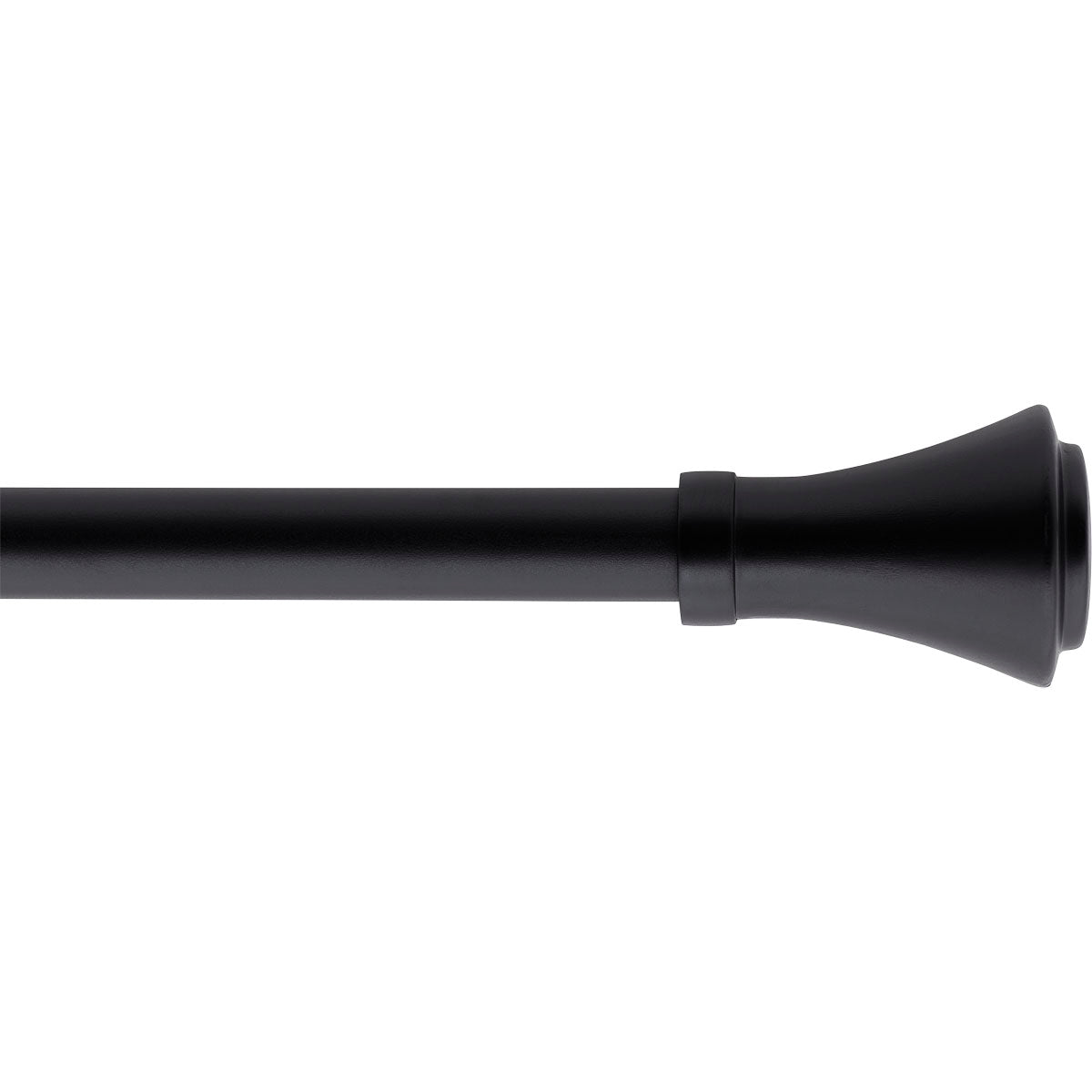 Set Galerie Extensibilă 210 - 380 CM Brasserie Φ19MM - Negru Mat - Set galerie extensibilă - Softambient